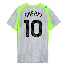 Manchester City Rayan Cherki #10 Tredjedrakt Kvinner 2025-26 Kortermet